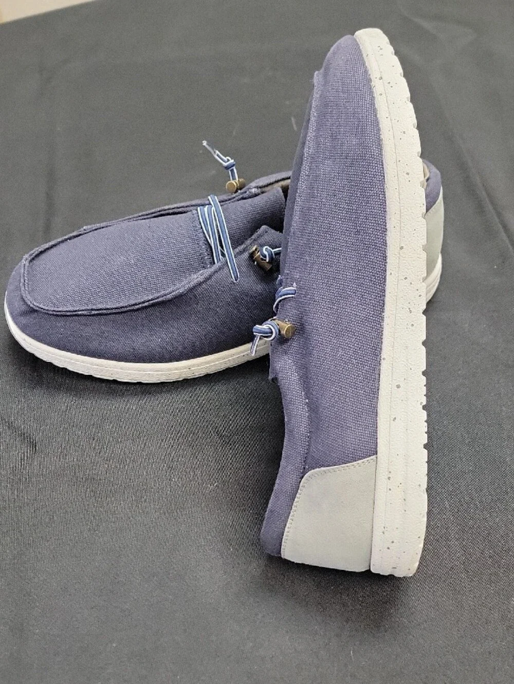 Sun + Stone navy canvas